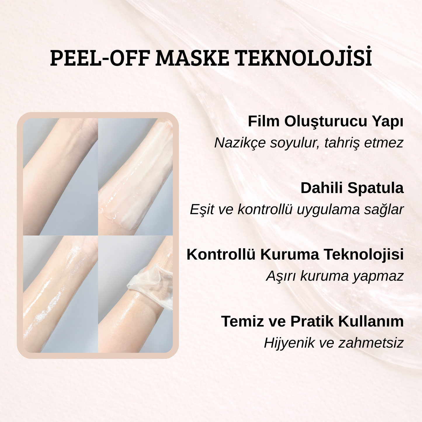 Bakuchiol Soyulabilir (Peel-Off) Maske | Bakuchiol Complex The Dalgyal Mask