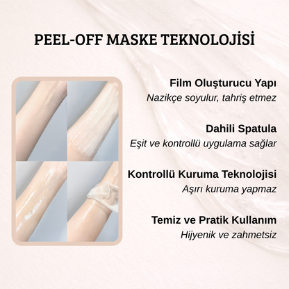 Bakuchiol Soyulabilir (Peel-Off) Maske | Bakuchiol Complex The Dalgyal Mask