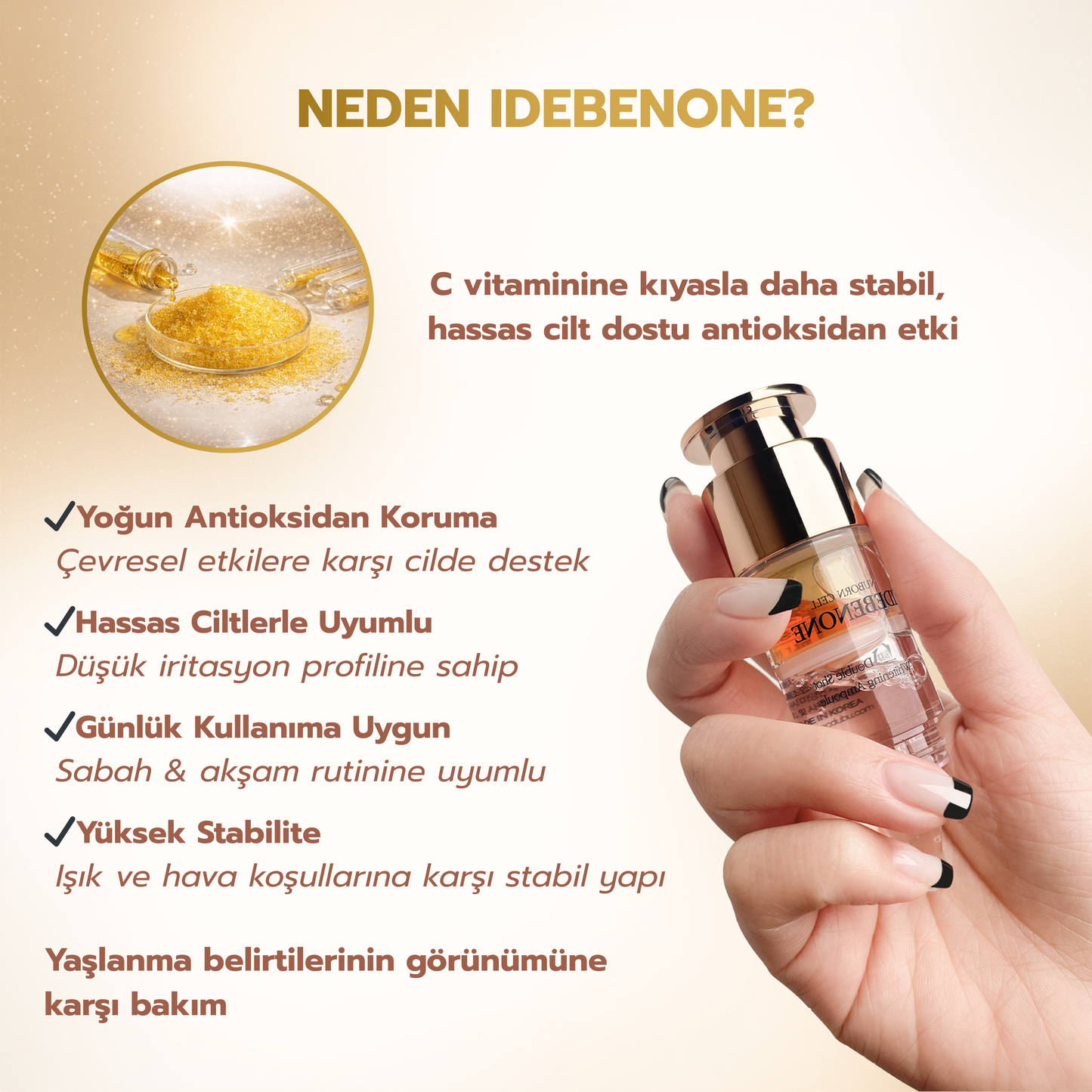 Idebenone Double Shot Ampoule Set | Idebenone İçerikli Çift Fazlı Ampul Seti