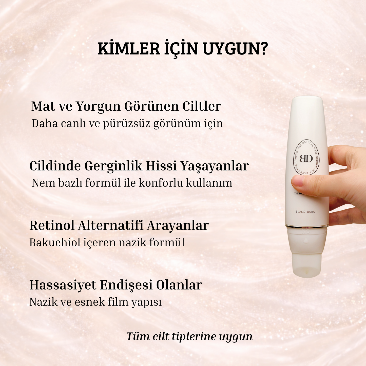 Bakuchiol Soyulabilir (Peel-Off) Maske | Bakuchiol Complex The Dalgyal Mask