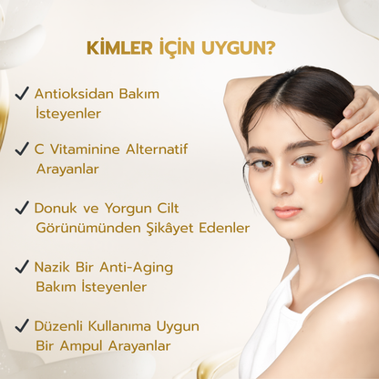 Idebenone Double Shot Ampoule Set | Idebenone İçerikli Çift Fazlı Ampul Seti