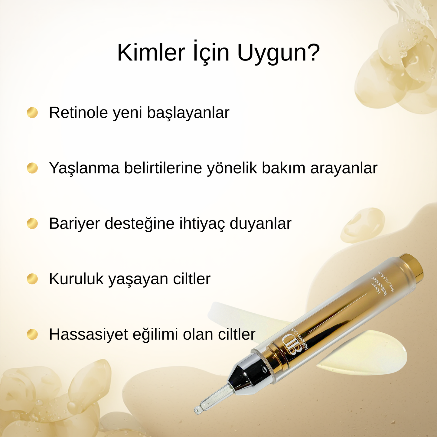 Honey Retinol Shot Serum | Bal Özlü Retinol Gece Serumu