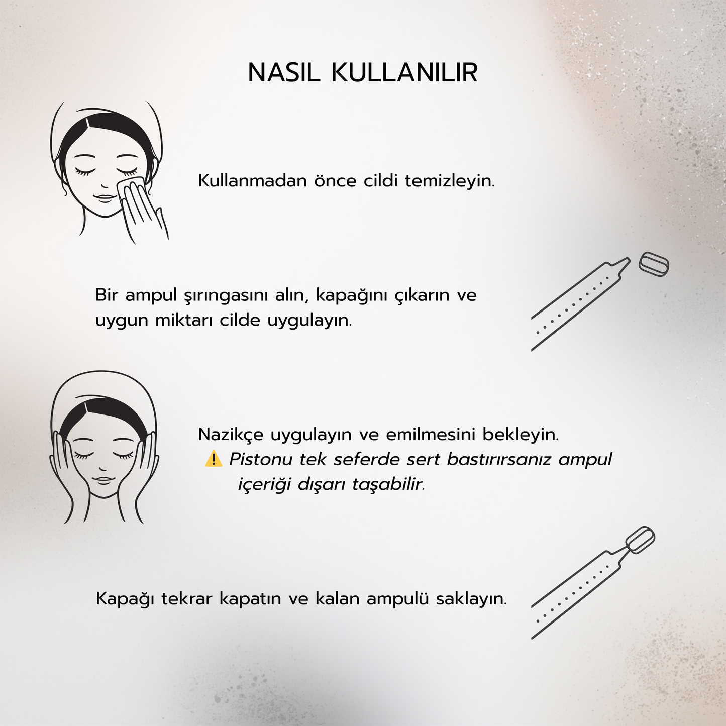 Yoğun Nemlendirici Kore Ampul Serumu Seti | Blanc Power Ampoule Set