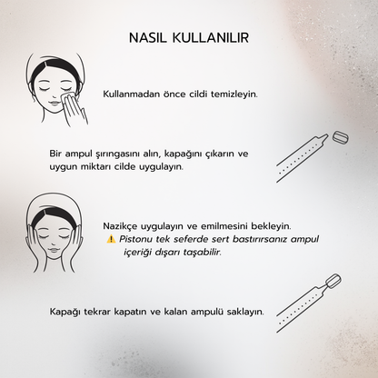 Yoğun Nemlendirici Kore Ampul Serumu Seti | Blanc Power Ampoule Set