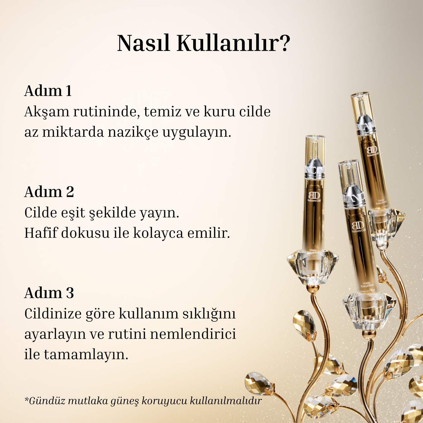 Honey Retinol Shot Serum | Bal Özlü Retinol Gece Serumu
