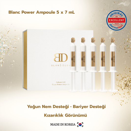 Yoğun Nemlendirici Kore Ampul Serumu Seti | Blanc Power Ampoule Set