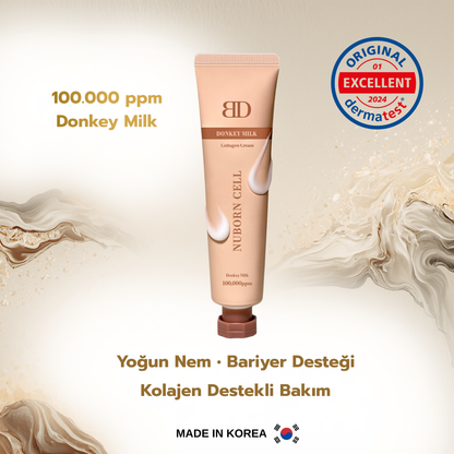 Donkey Milk & Collagen Su Bazlı Nemlendirici Krem | Donkey Milk Collagen Cream