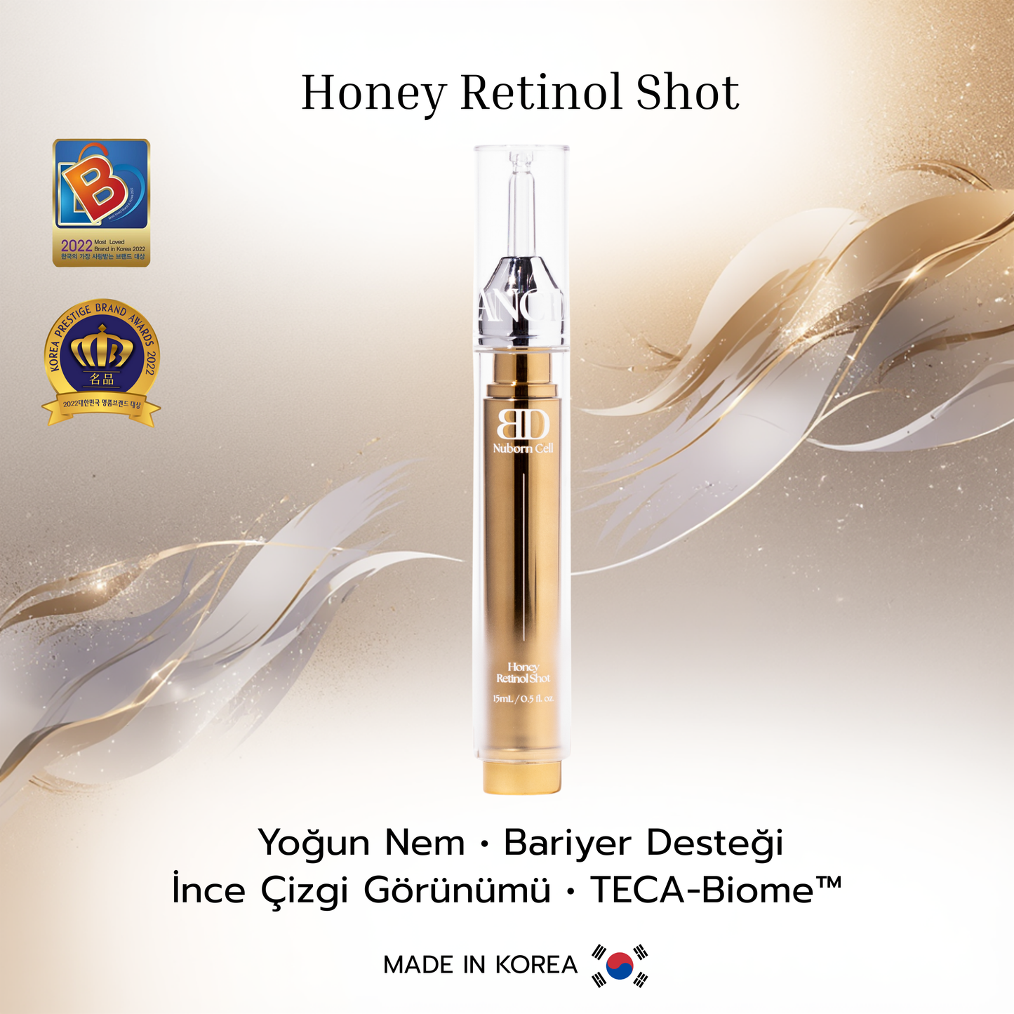 Honey Retinol Shot Serum | Bal Özlü Retinol Gece Serumu