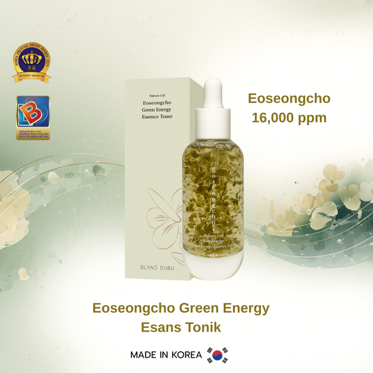 Hassas Ciltler İçin Nemlendirici Esans Tonik | Eoseongcho Green Energy Essence Toner